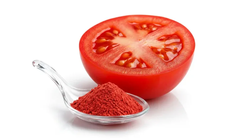 Licopeno antioxidante natural de tomate para la reducción del antígeno prostático específico