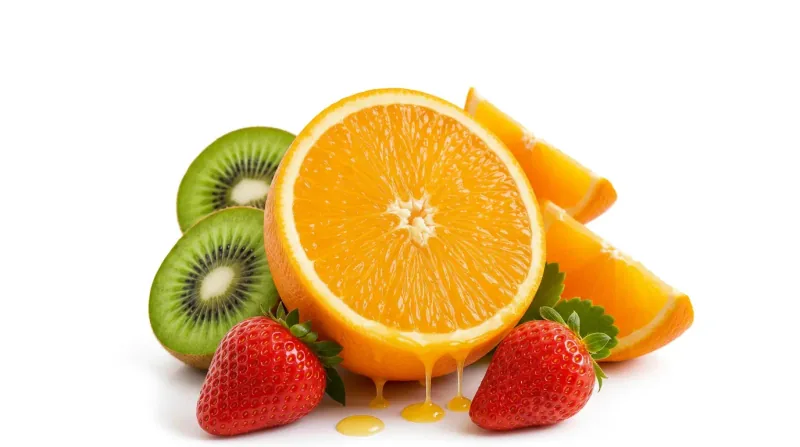 Vitamina C antioxidante para el equilibrio celular de la glándula prostática